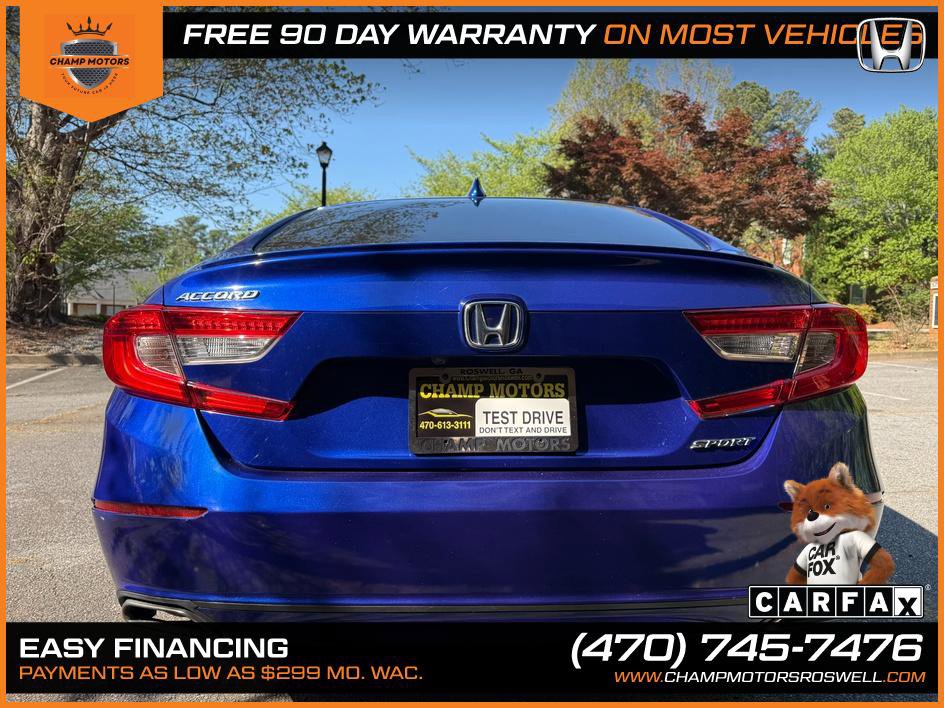 Used 2018 Honda Accord Sport image 9