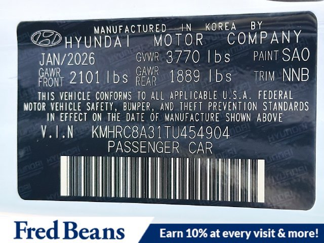 New 2026 Hyundai Venue SEL FWD image 35