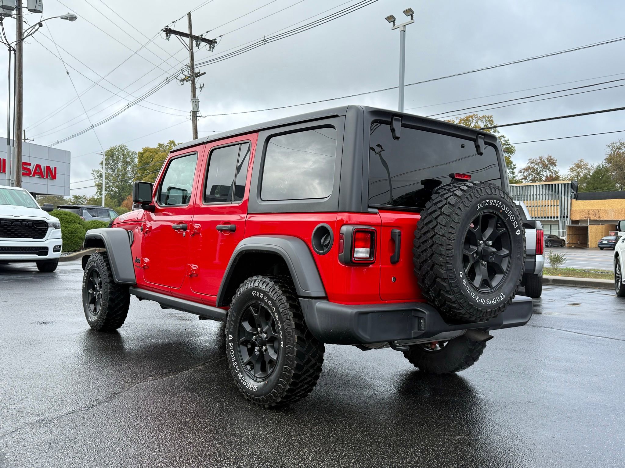 Used 2020 Jeep Wrangler Unlimited Sport image 3
