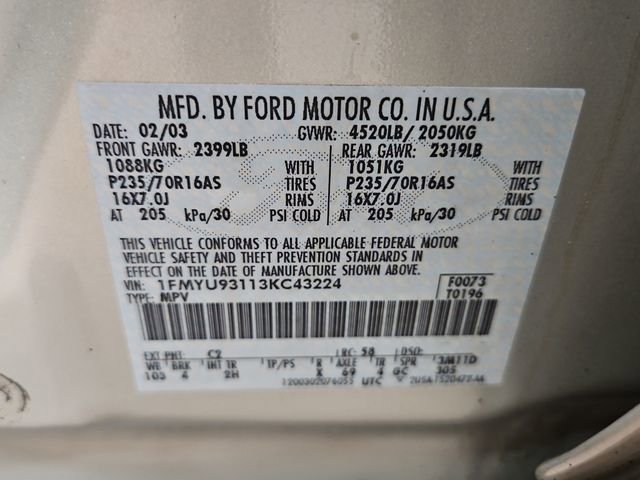 Used 2003 Ford Escape XLT AWD/4WD image 28