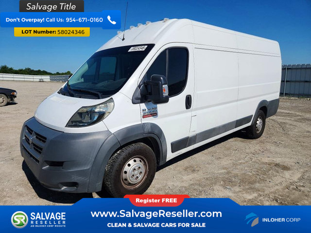 Used 2015 RAM ProMaster 3500 w/ Mopar Trailer Tow Group
