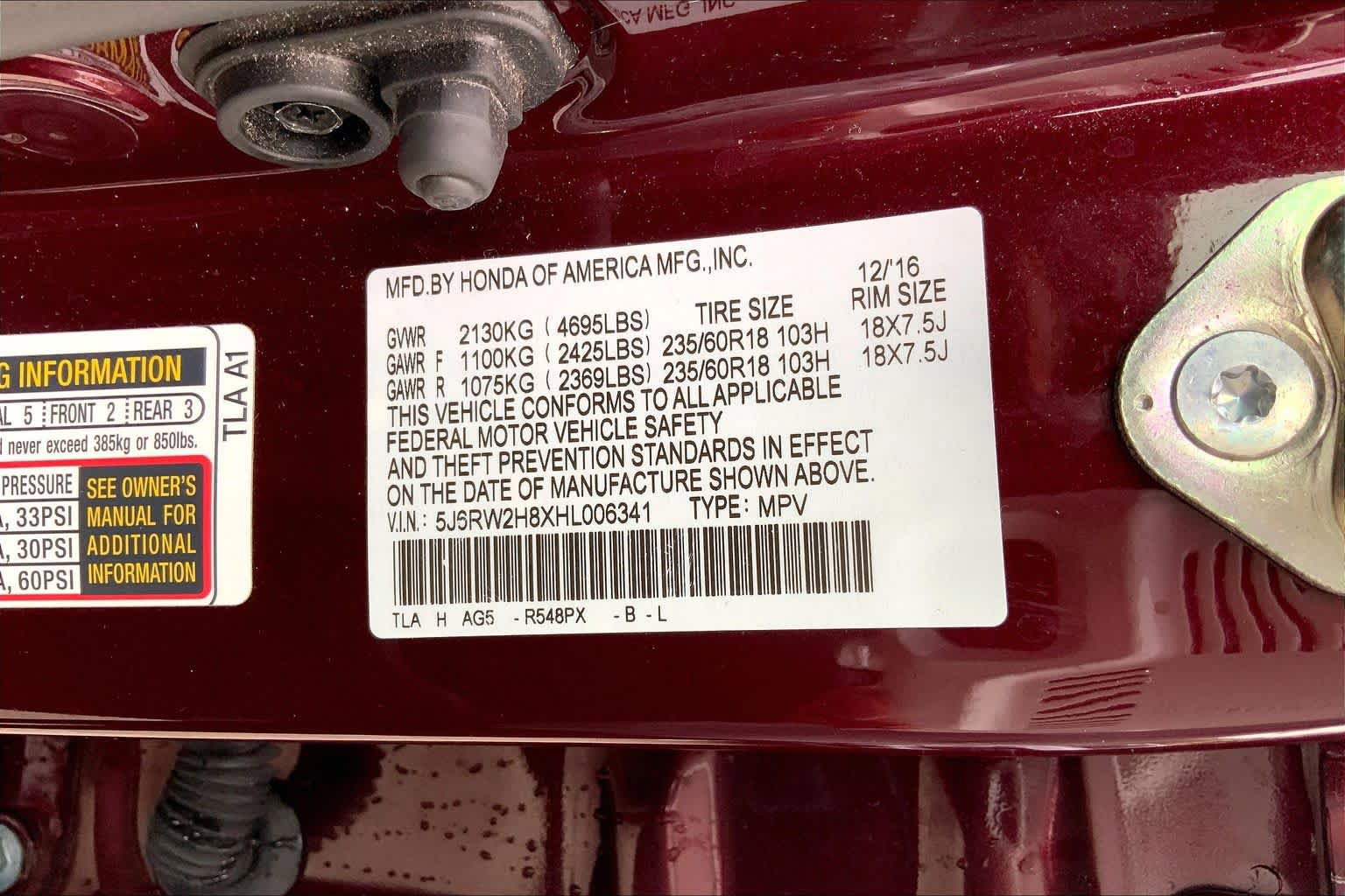 Used 2017 Honda CR-V EX-L image 34