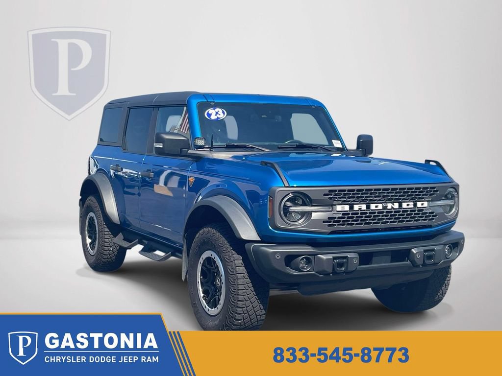 Used 2023 Ford Bronco Badlands w/ Sasquatch Package AWD/4WD video 1