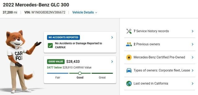 Certified 2022 Mercedes-Benz GLC 300 image 3