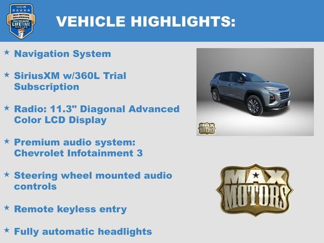 New 2026 Chevrolet Equinox LT w/ LPO, Floor Liner Package image 5