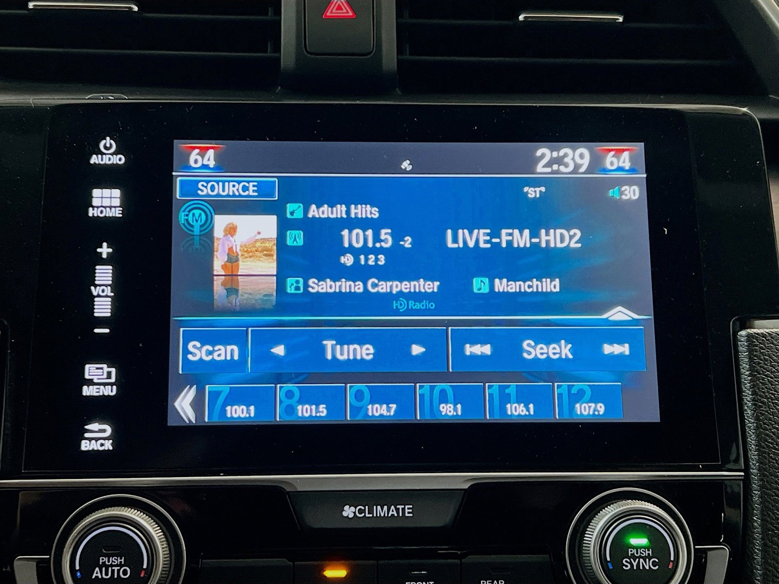 Used 2016 Honda Civic EX-T image 10