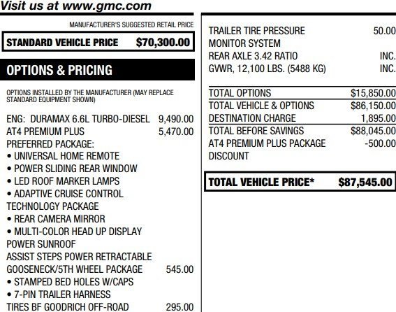 Certified 2024 GMC Sierra 3500 AT4 w/ AT4 Premium Plus Package image 2