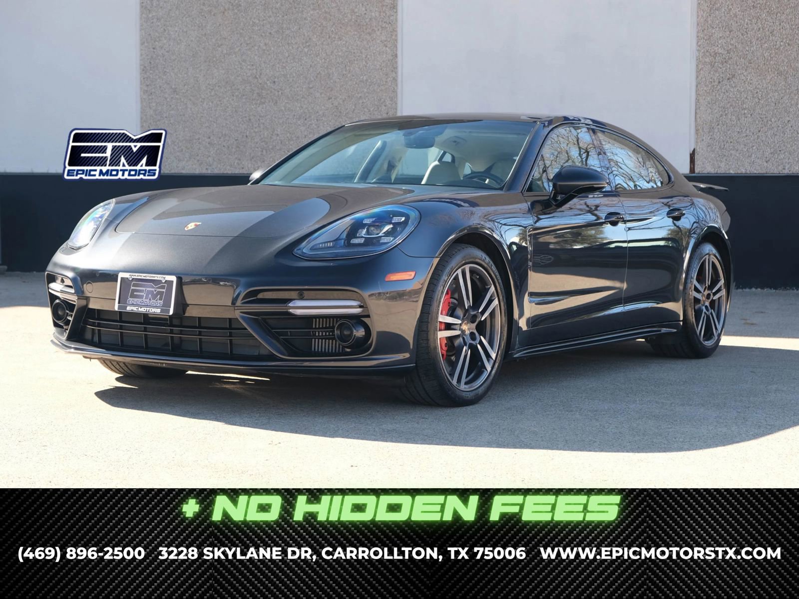 Used 2017 Porsche Panamera Turbo w/ Carbon Fiber Interior Package image 1