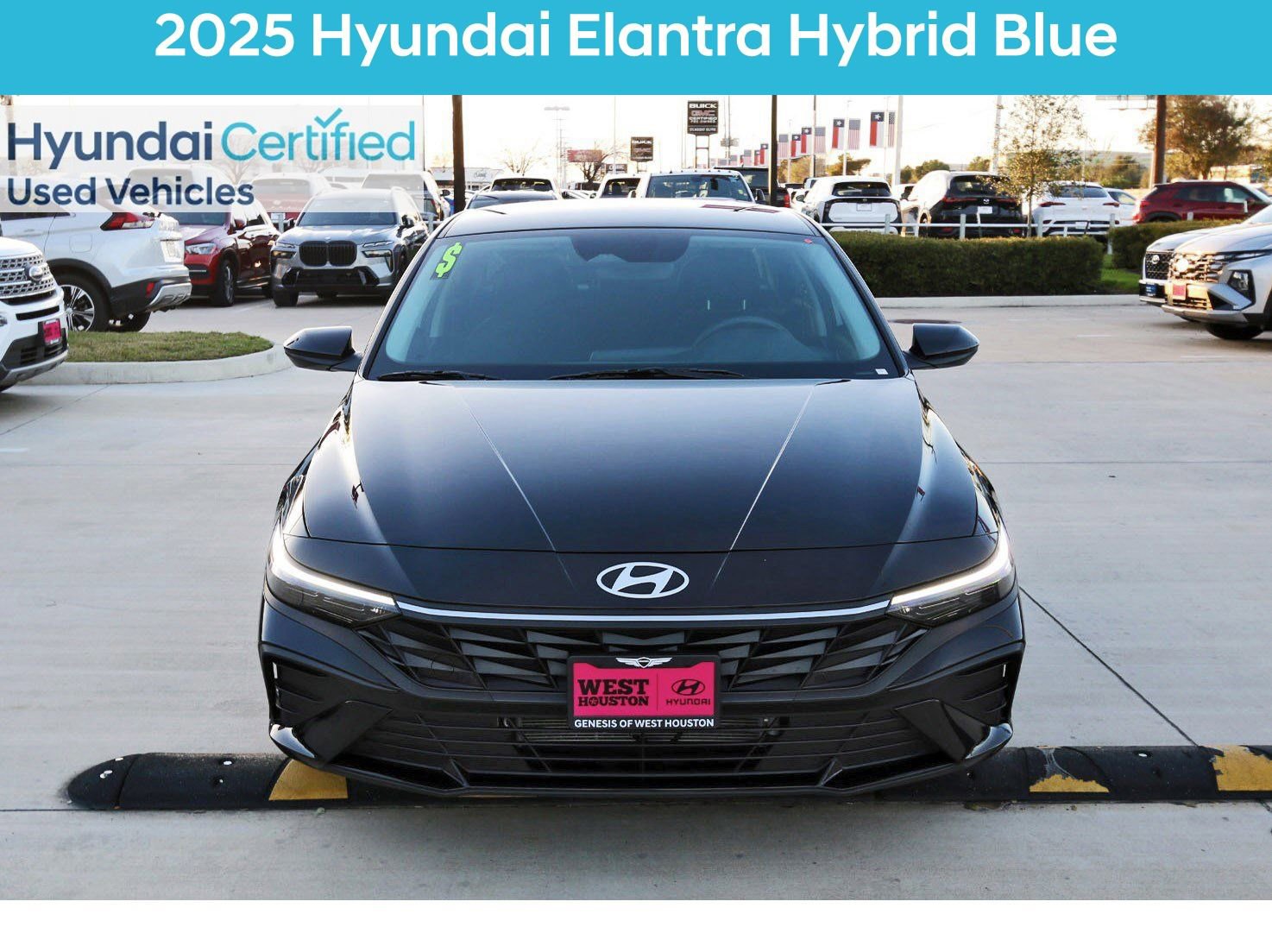 Certified 2025 Hyundai Elantra Blue image 3