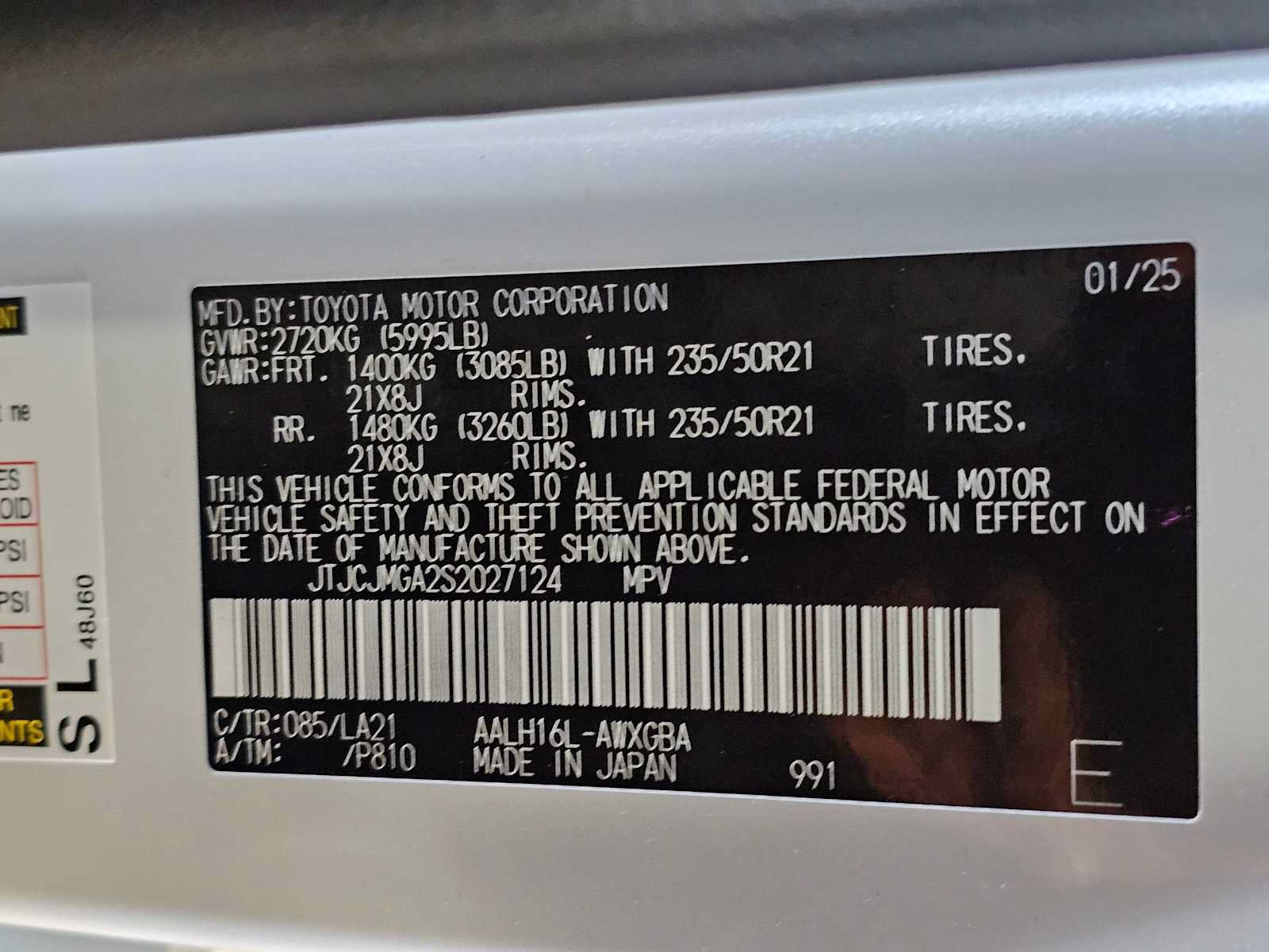 Used 2025 Lexus RX 450h AWD w/ Convenience Package image 35
