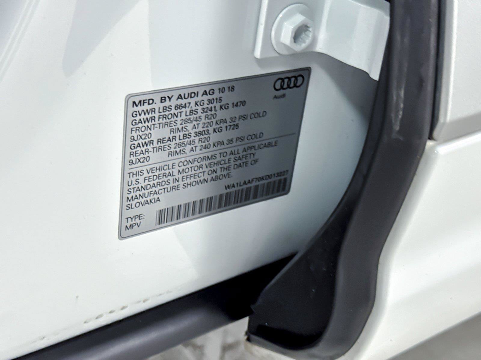 Used 2019 Audi Q7 3.0T Premium Plus w/ Premium Plus Package AWD/4WD image 28