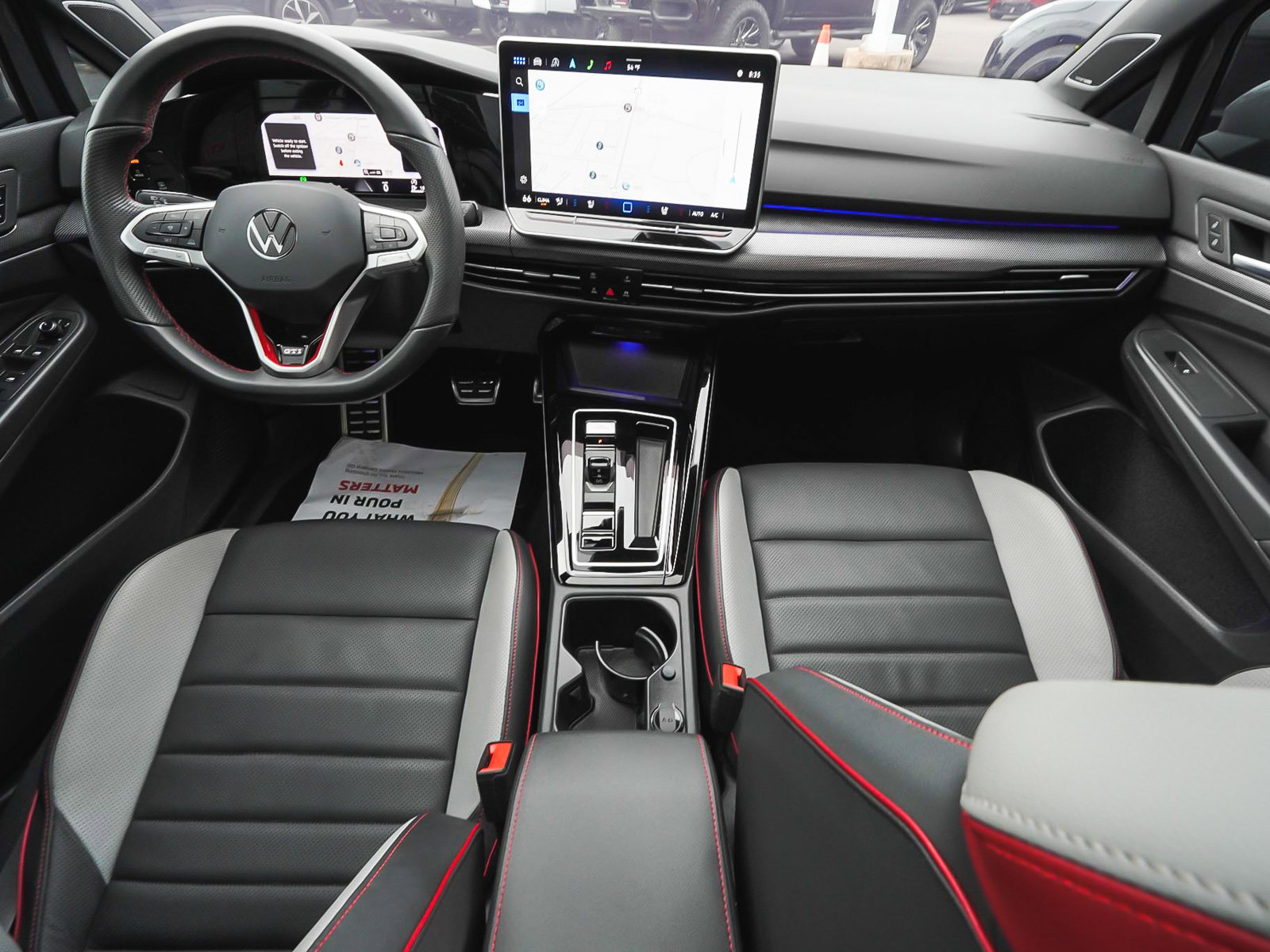 Used 2025 Volkswagen GTI SE w/ SE Leather Seating Package FWD image 39