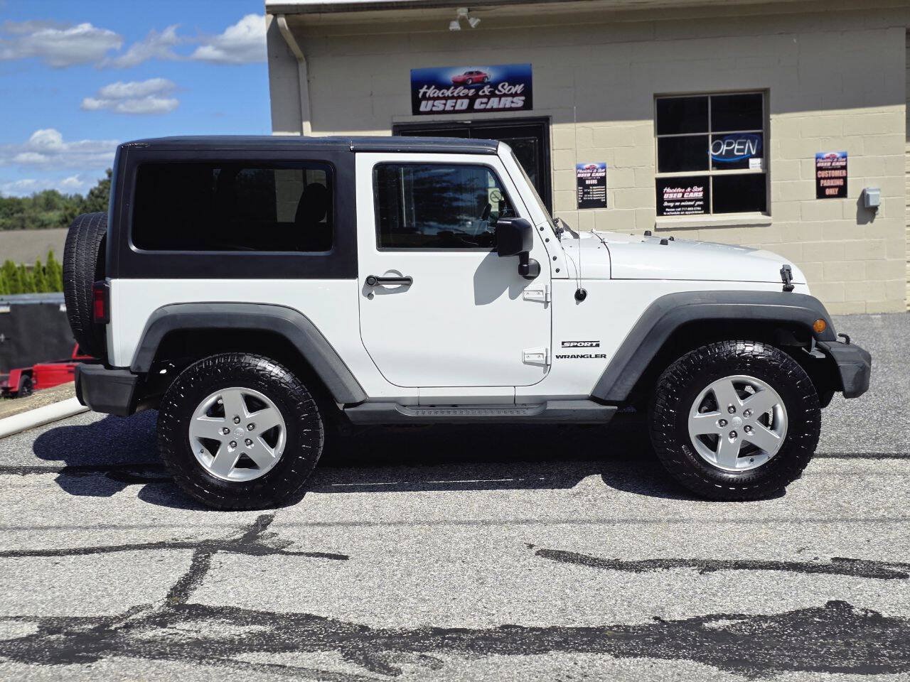 Used 2014 Jeep Wrangler Sport w/ Quick Order Package 24S AWD/4WD image 4
