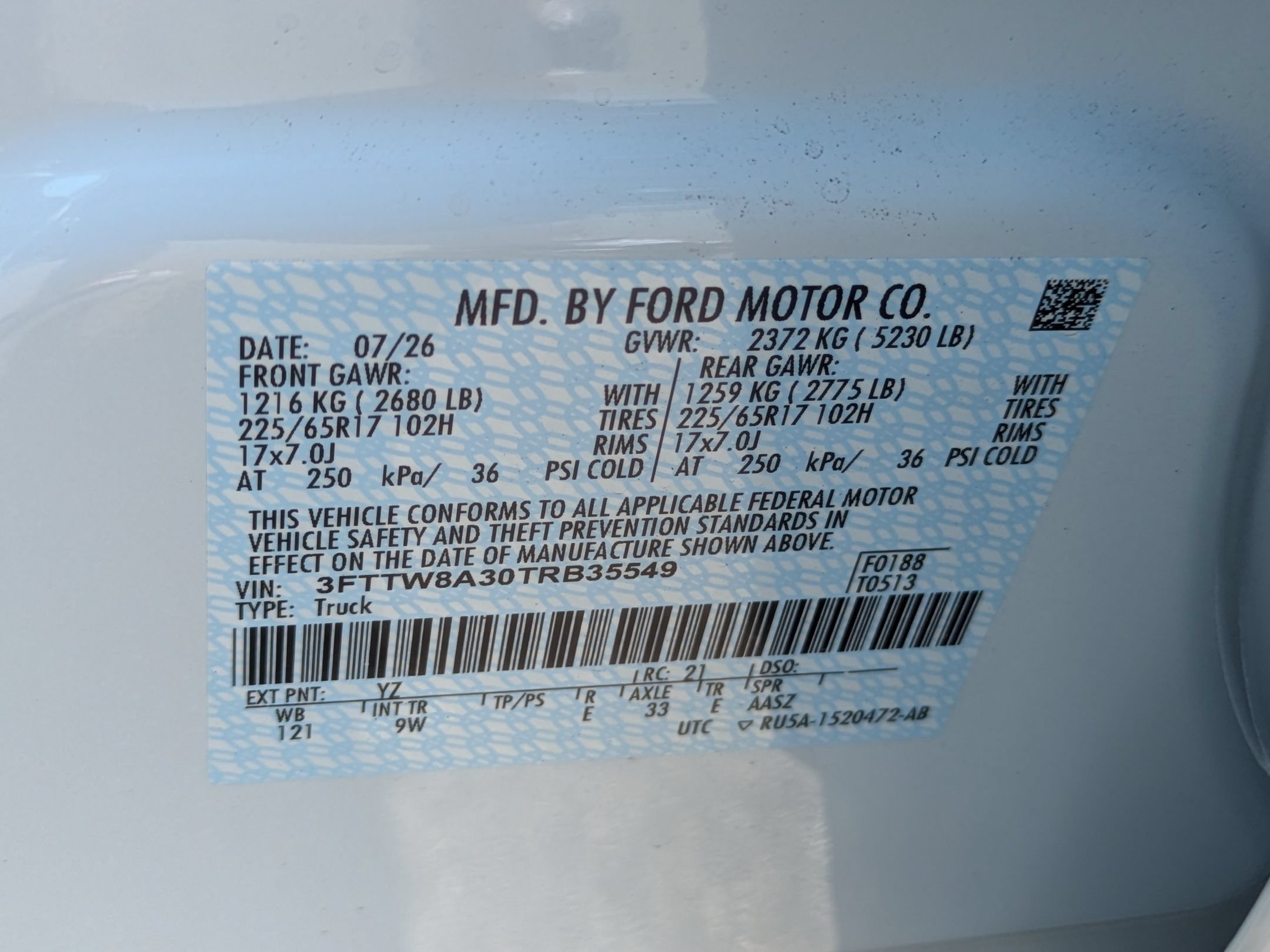 New 2026 Ford Maverick XL FWD image 36