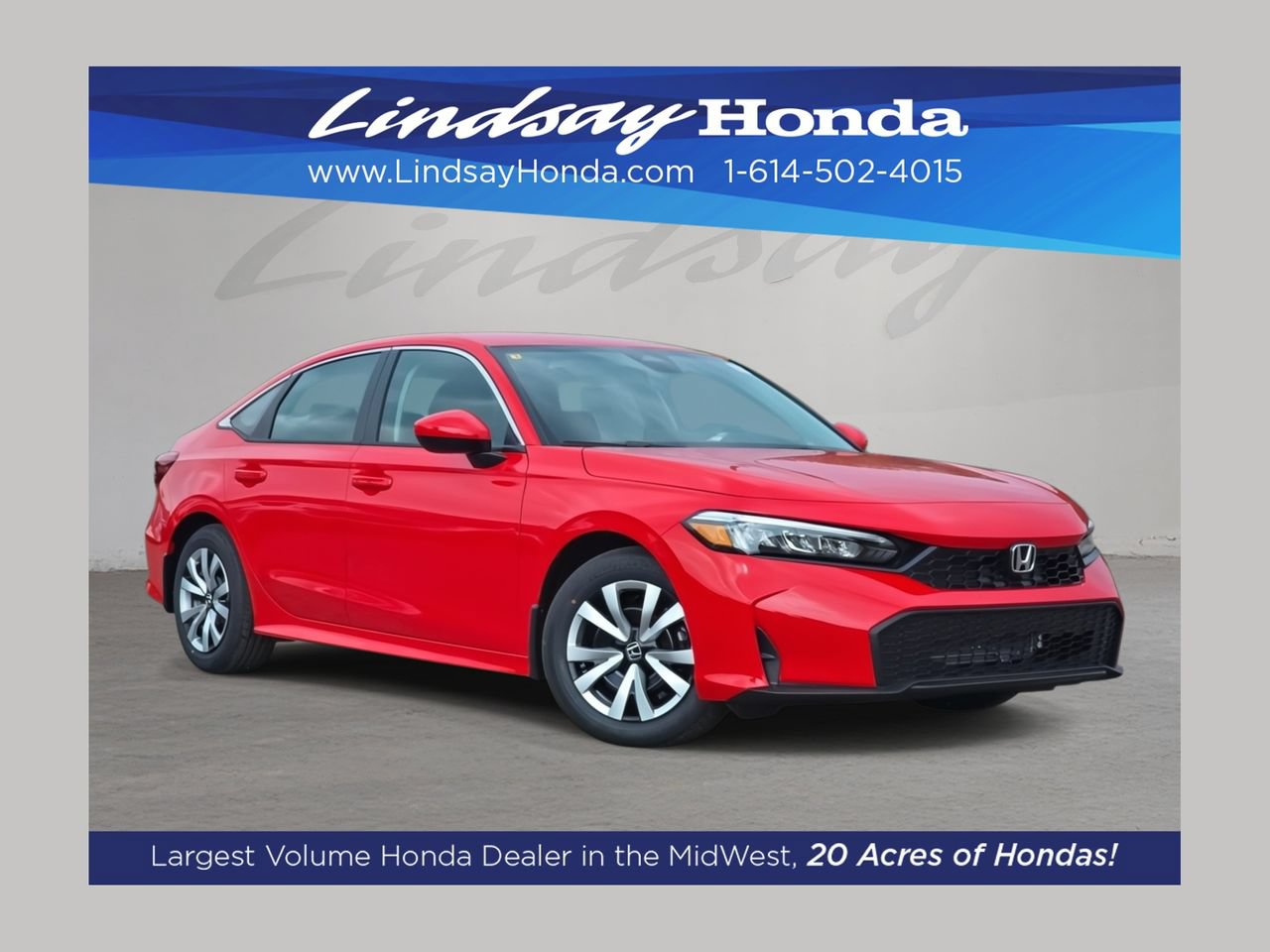 New 2026 Honda Civic LX image 1