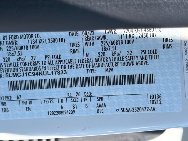 Used 2022 Lincoln Corsair FWD image 31