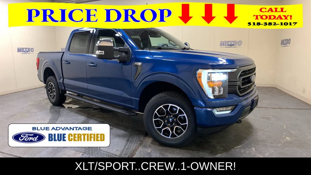 Certified 2022 Ford F150 XLT w/ Equipment Group 302A High AWD/4WD image 1