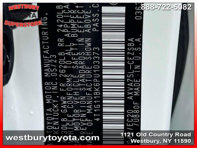 Certified 2023 Toyota Camry SE AWD/4WD image 21