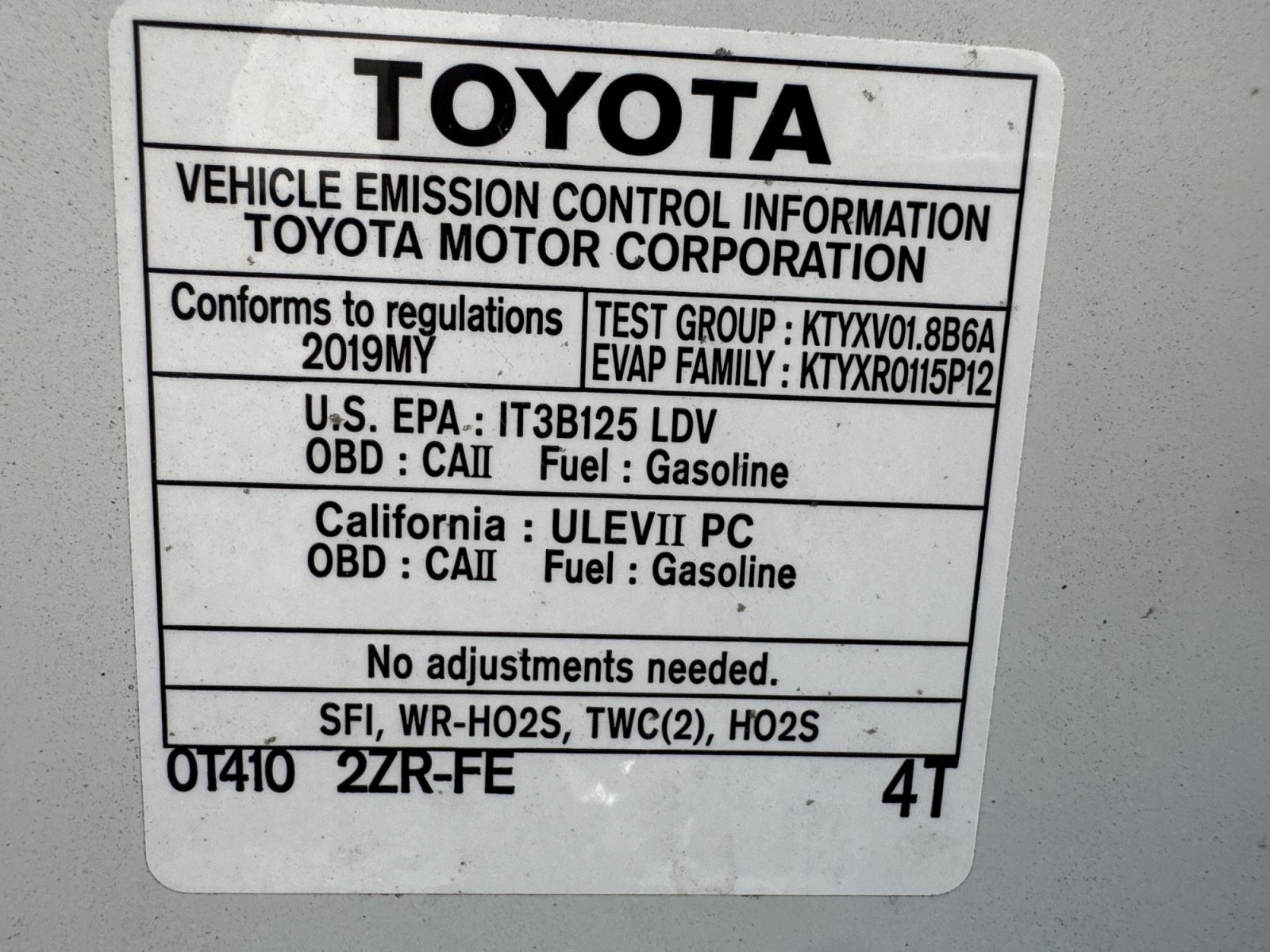 Used 2019 Toyota Corolla XLE w/ Carpet Mat Package (TMS) FWD image 18