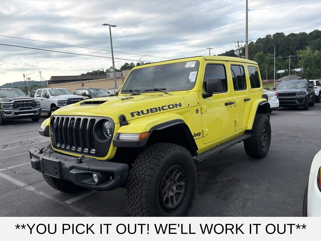 Used 2023 Jeep Wrangler Unlimited Rubicon 392 w/ Xtreme Recon 35" Tire Package AWD/4WD image 3