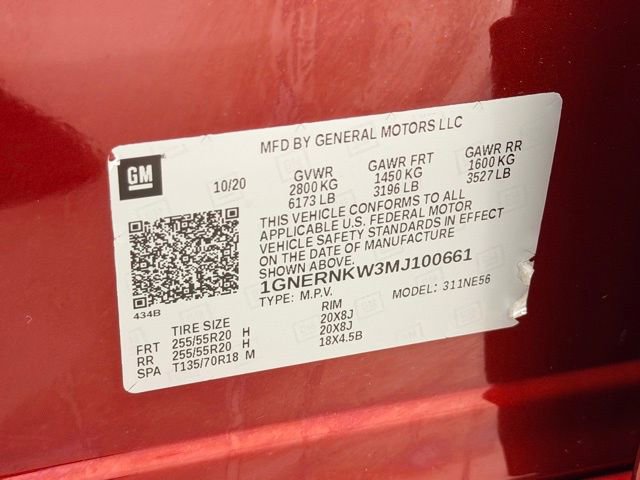 Certified 2021 Chevrolet Traverse High Country image 24