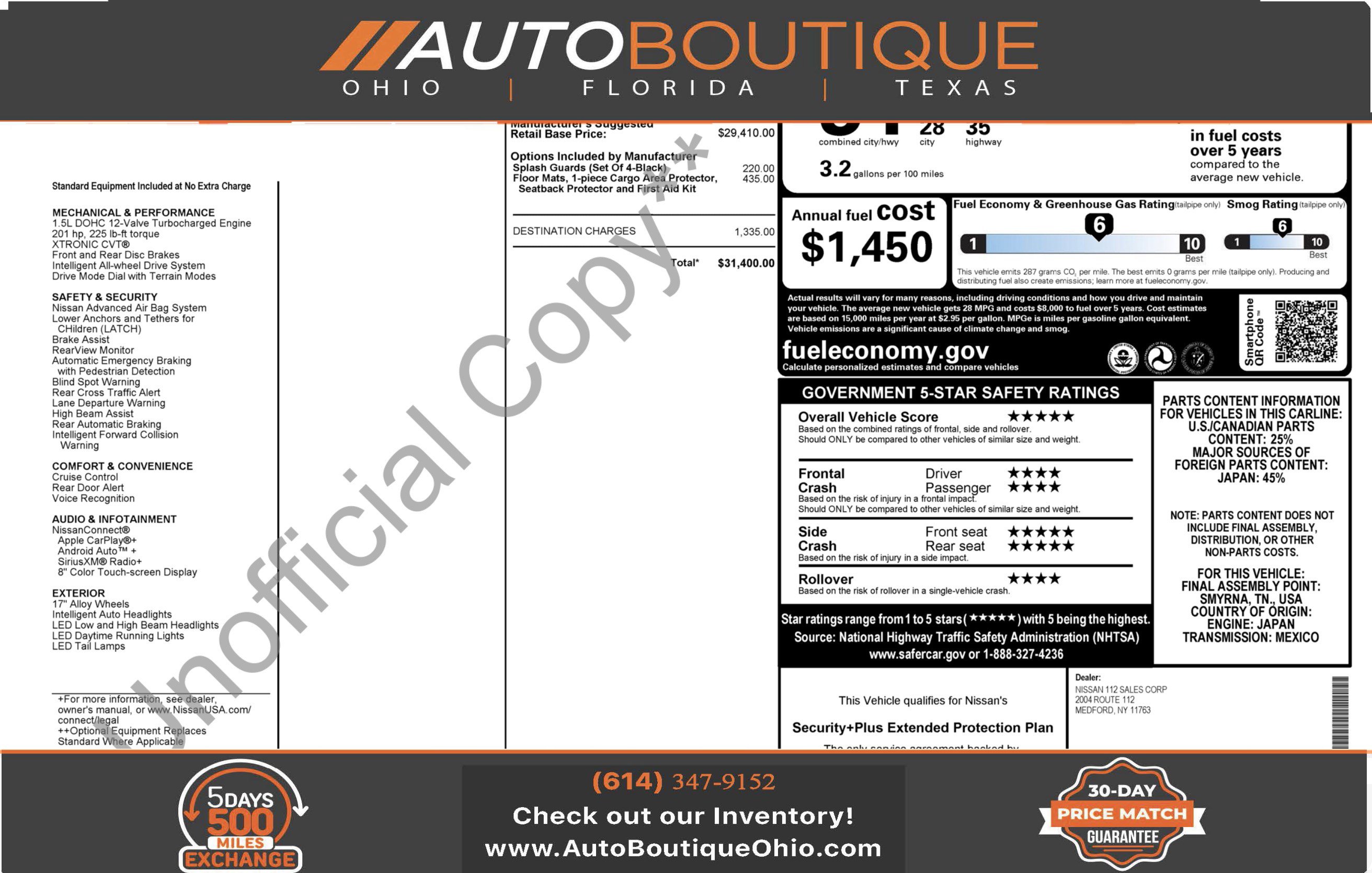Used 2023 Nissan Rogue S