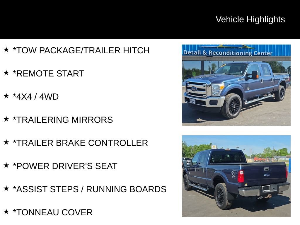 Used 2016 Ford F350 XLT w/ XLT Interior Package AWD/4WD image 4