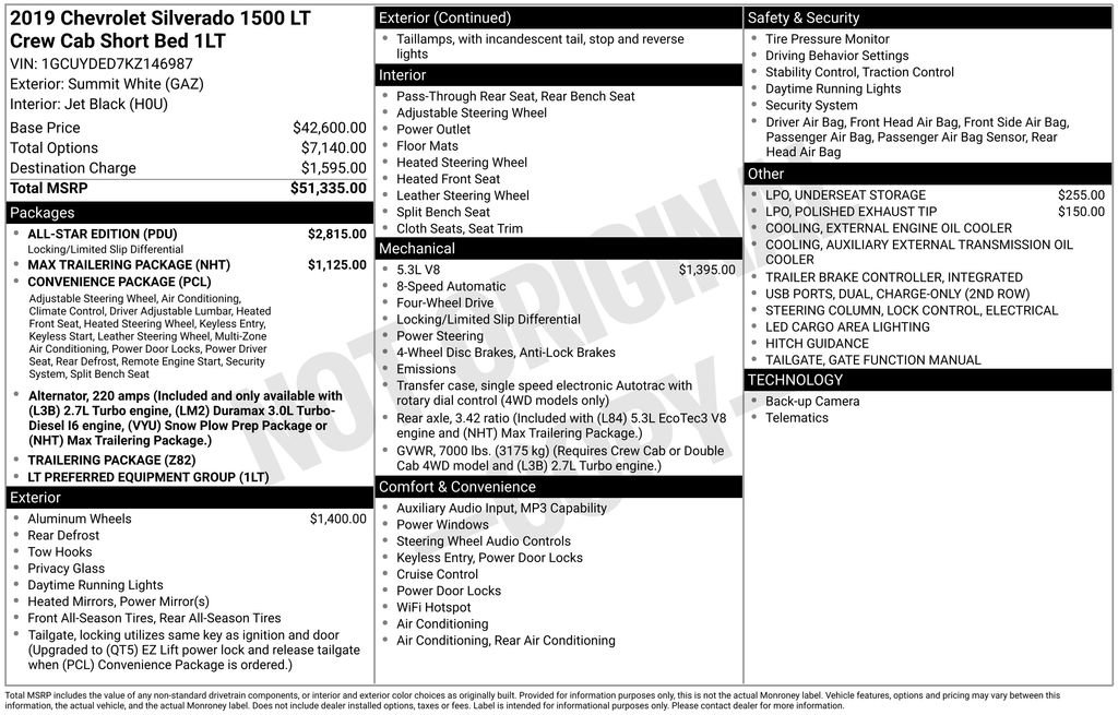 Used 2019 Chevrolet Silverado 1500 LT w/ All-Star Edition image 11