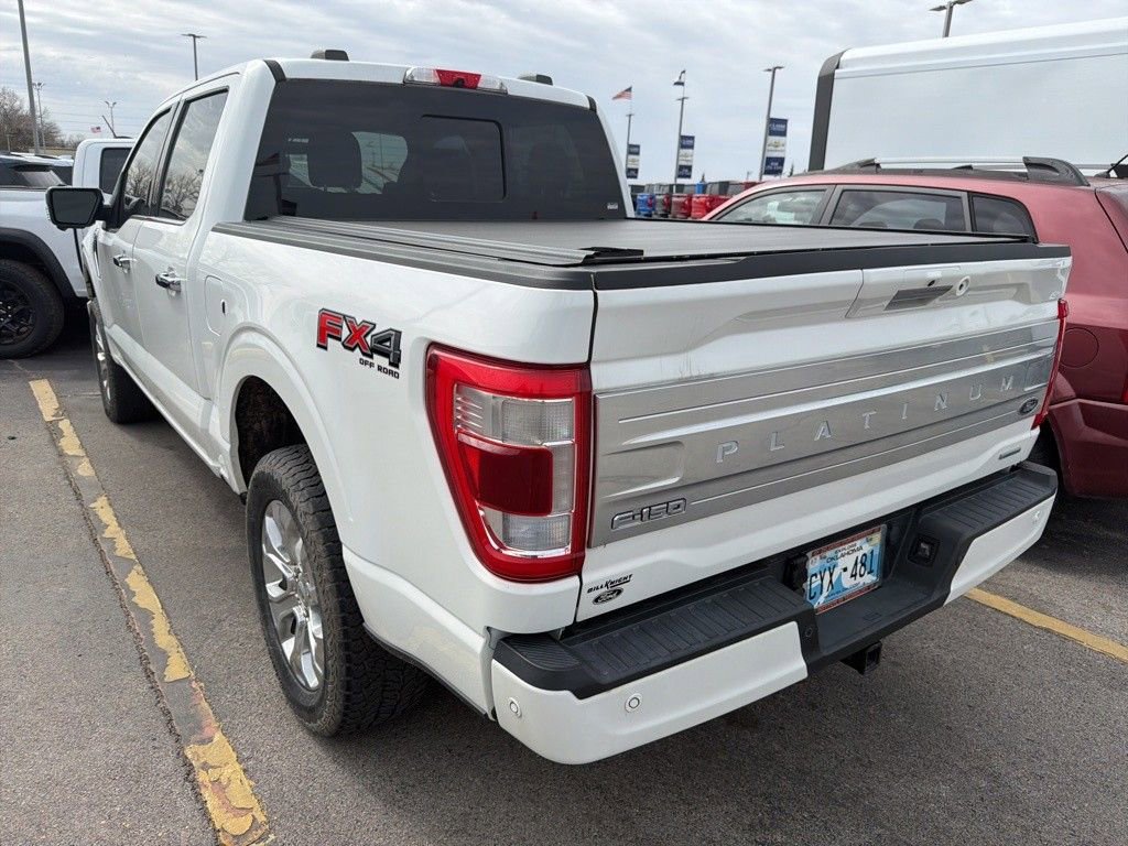 Used 2021 Ford F150 Platinum w/ Equipment Group 701A High image 3