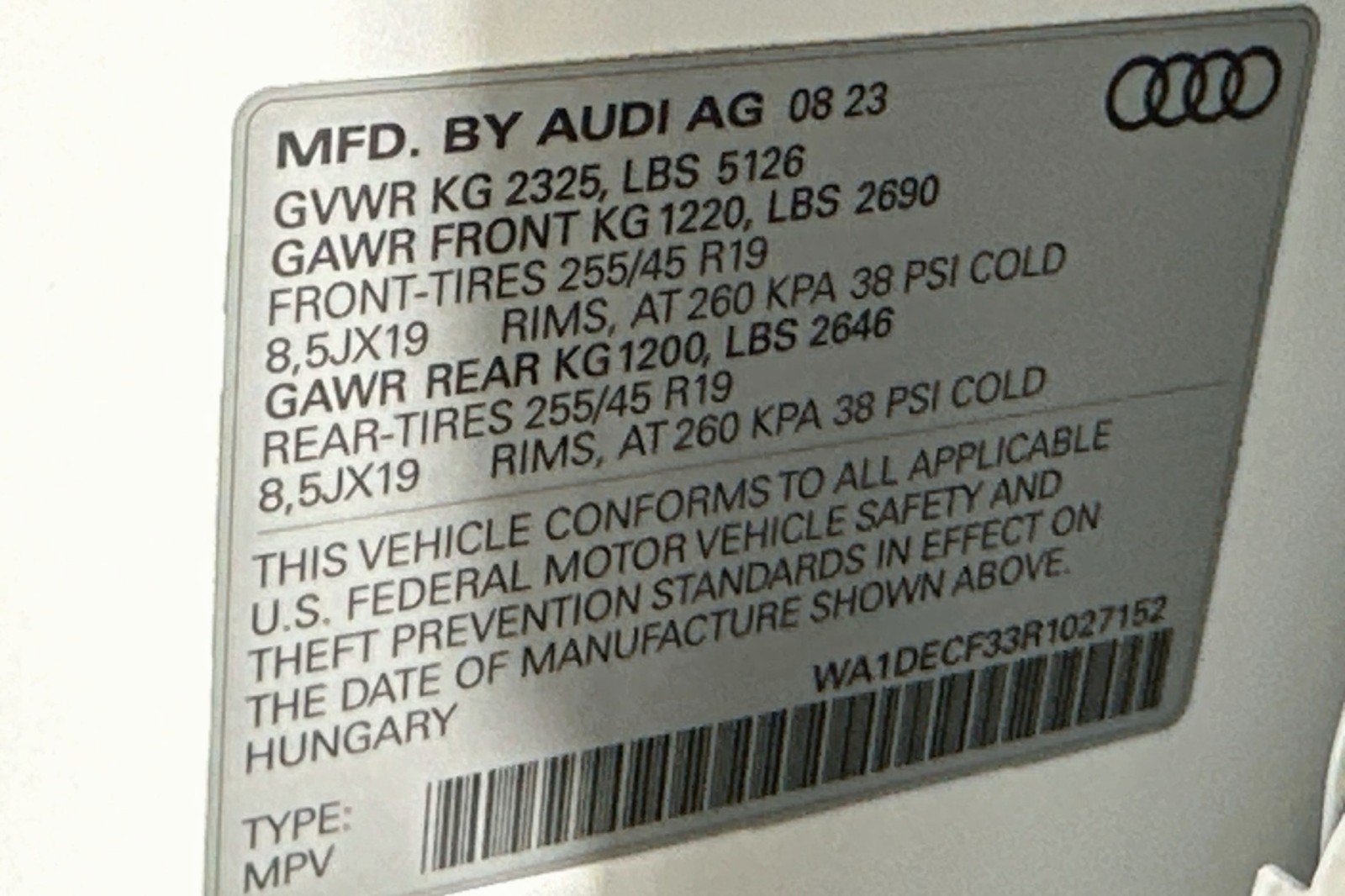 Used 2024 Audi Q3 2.0T Premium w/ Convenience Package AWD/4WD image 24
