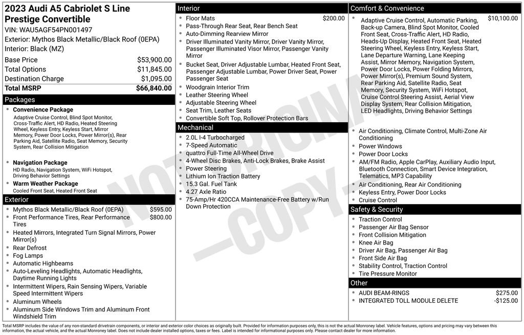 Used 2023 Audi A5 2.0T Prestige image 18