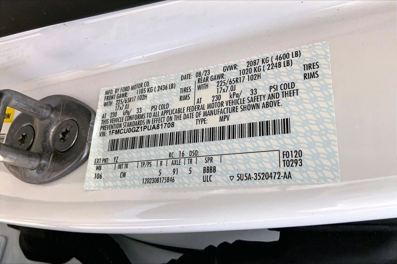 Certified 2023 Ford Escape Active w/ Tech Pack #1 FWD image 33