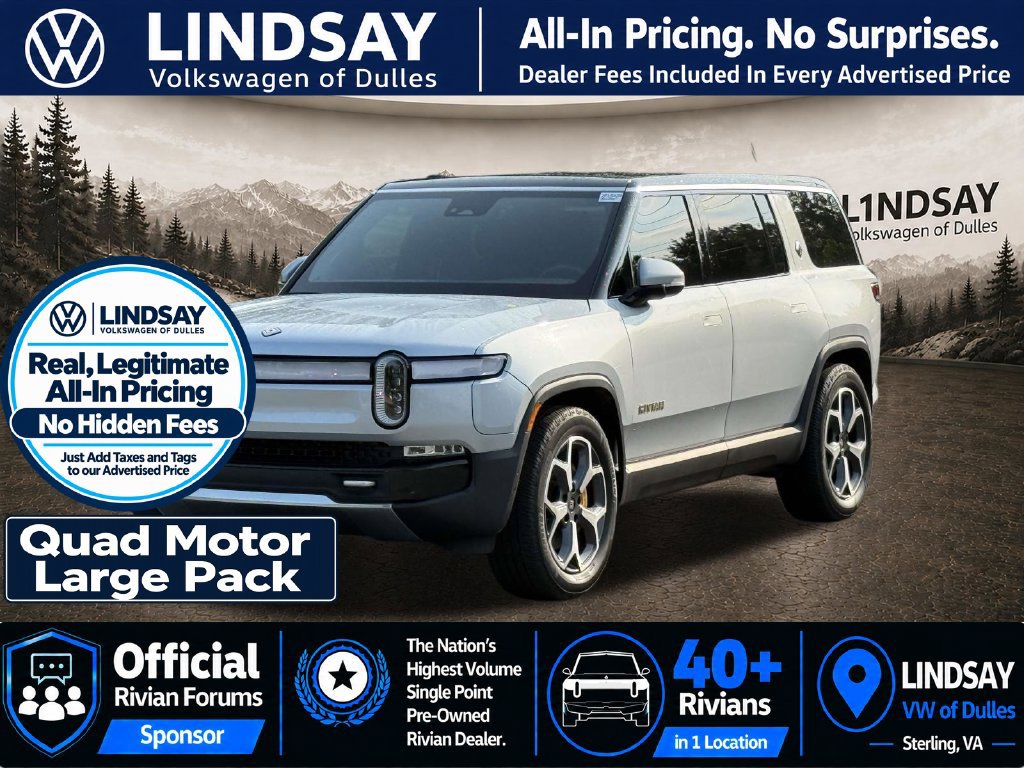 Used 2024 Rivian R1S Adventure Quad AWD/4WD image 4
