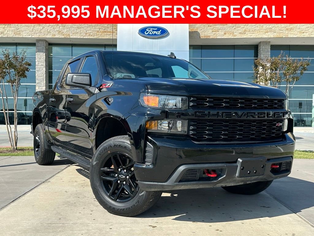Used 2021 Chevrolet Silverado 1500 Custom Trail Boss w/ Midnight Edition