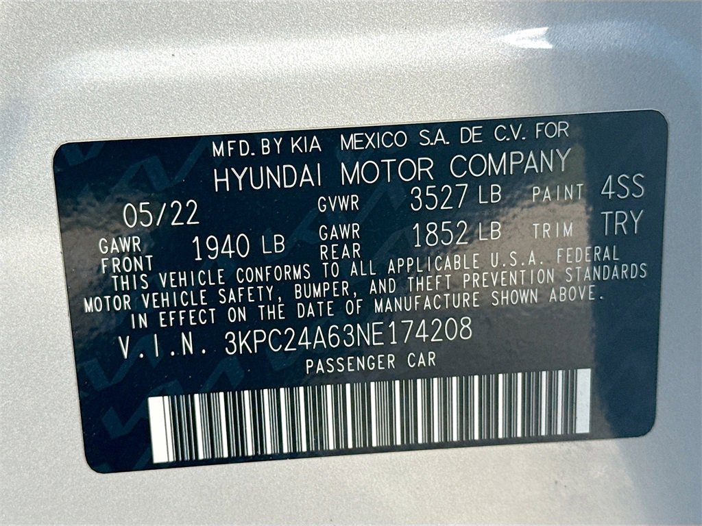 Used 2022 Hyundai Accent SE image 33