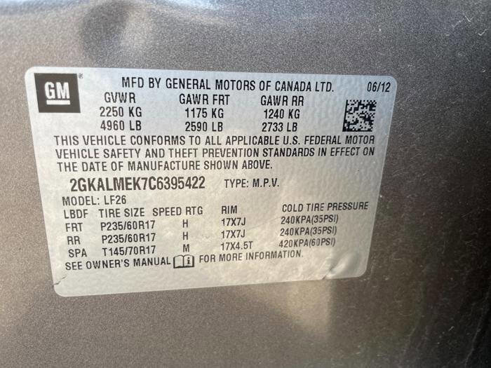 Used 2012 GMC Terrain SLE image 41