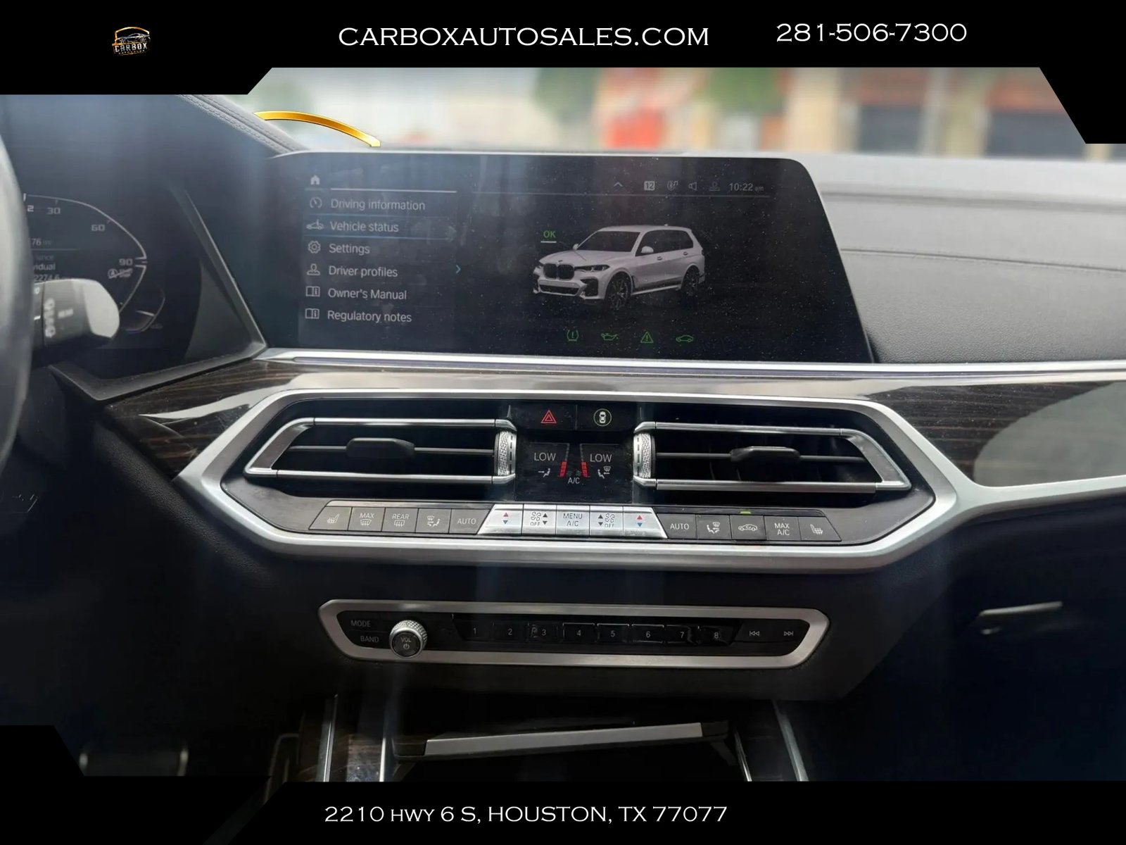 Used 2020 BMW X7 M50i w/ Executive Package AWD/4WD image 14