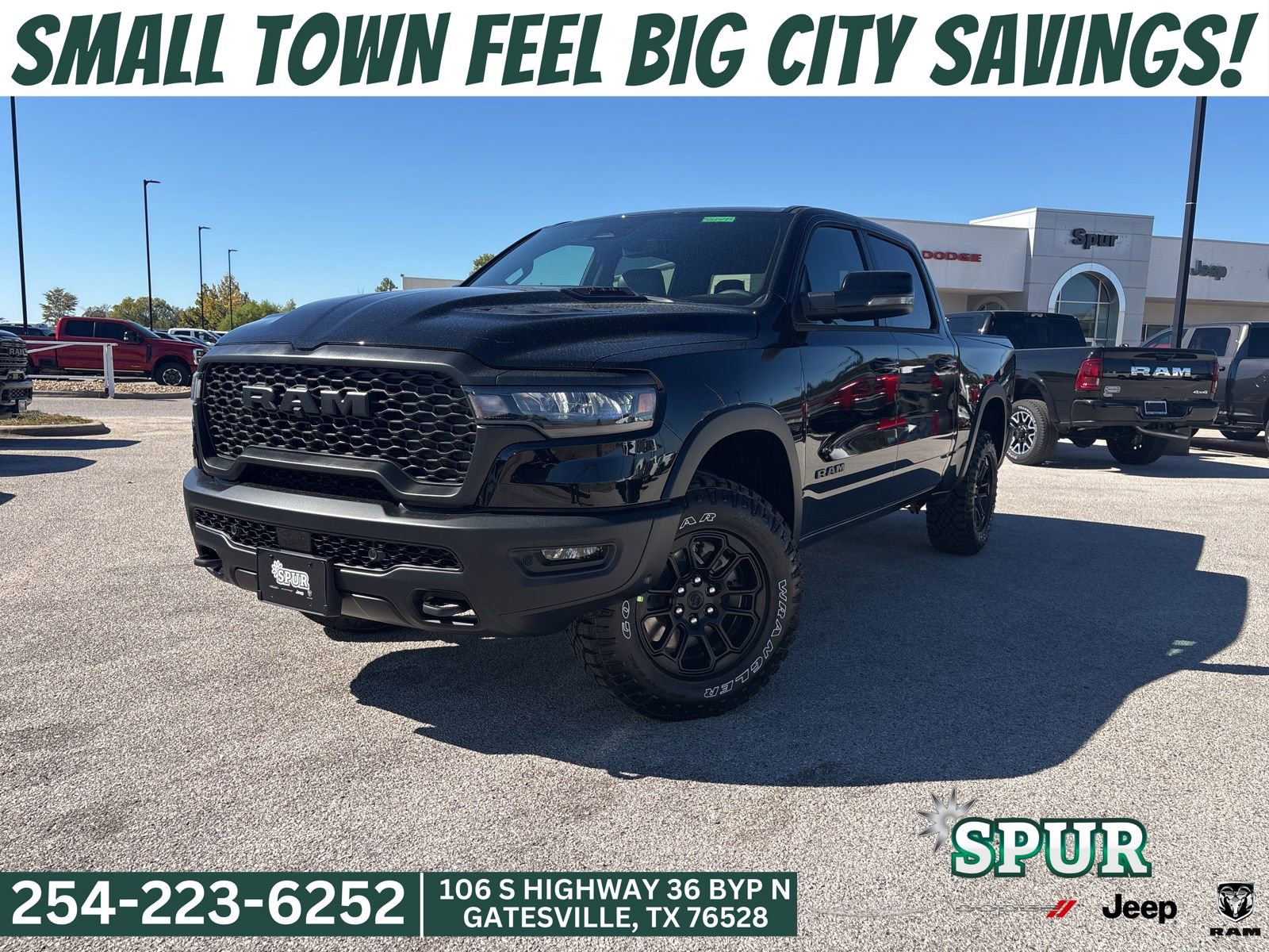 New 2026 RAM 1500 Rebel w/ Rebel Level 2 Equipment Group
