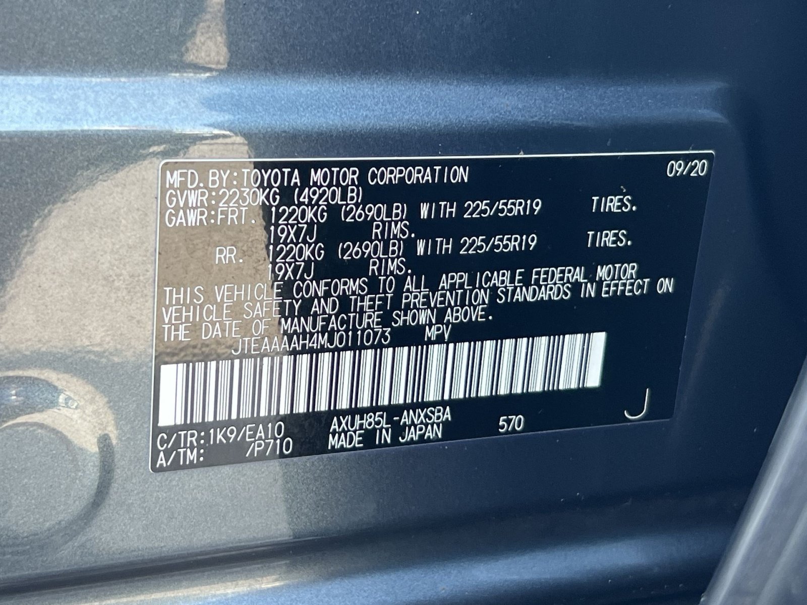 Used 2021 Toyota Venza Limited w/ Advanced Technology Package AWD/4WD image 28