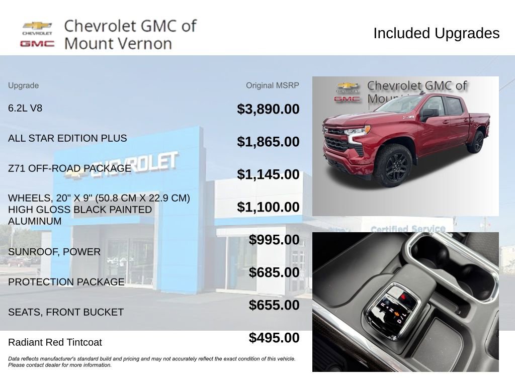 New 2026 Chevrolet Silverado 1500 RST w/ All Star Edition Plus image 6