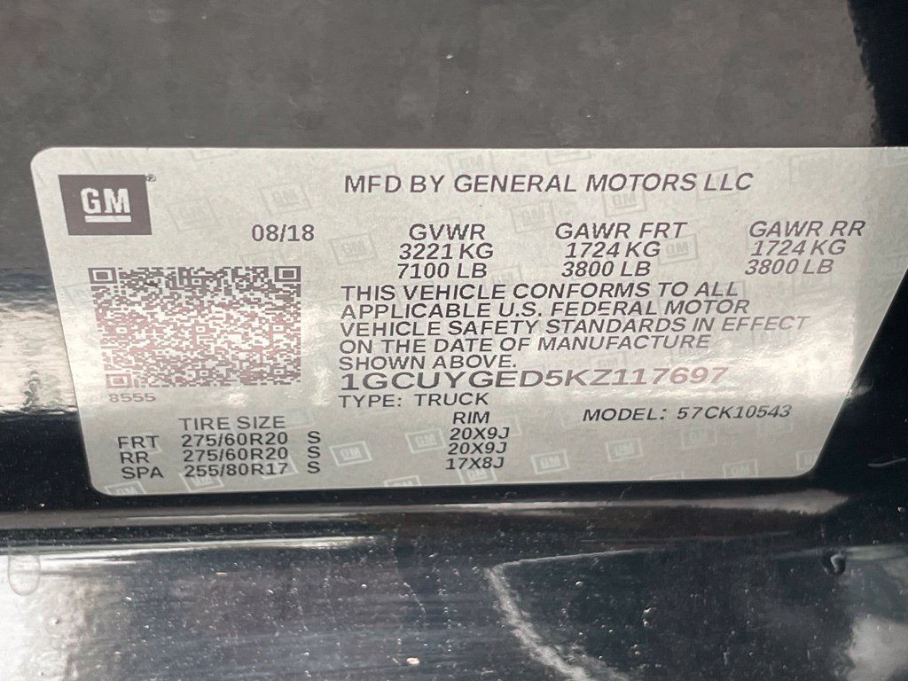 Used 2019 Chevrolet Silverado 1500 LTZ AWD/4WD image 10