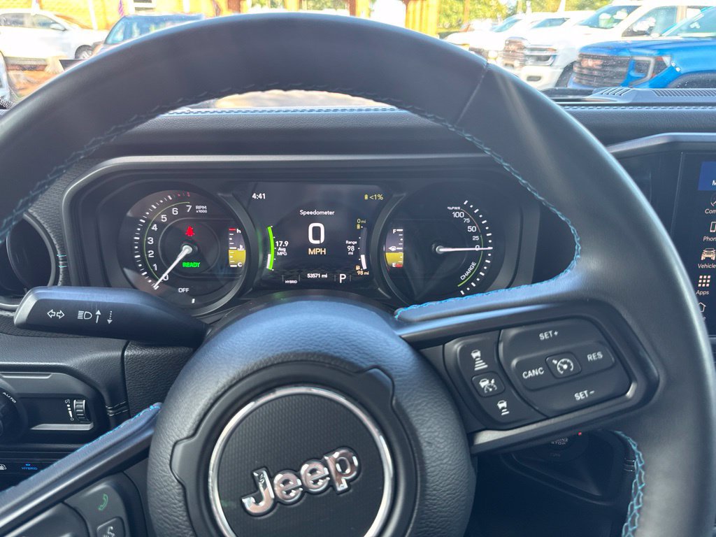 Used 2024 Jeep Wrangler Unlimited Rubicon 4xe AWD/4WD image 16