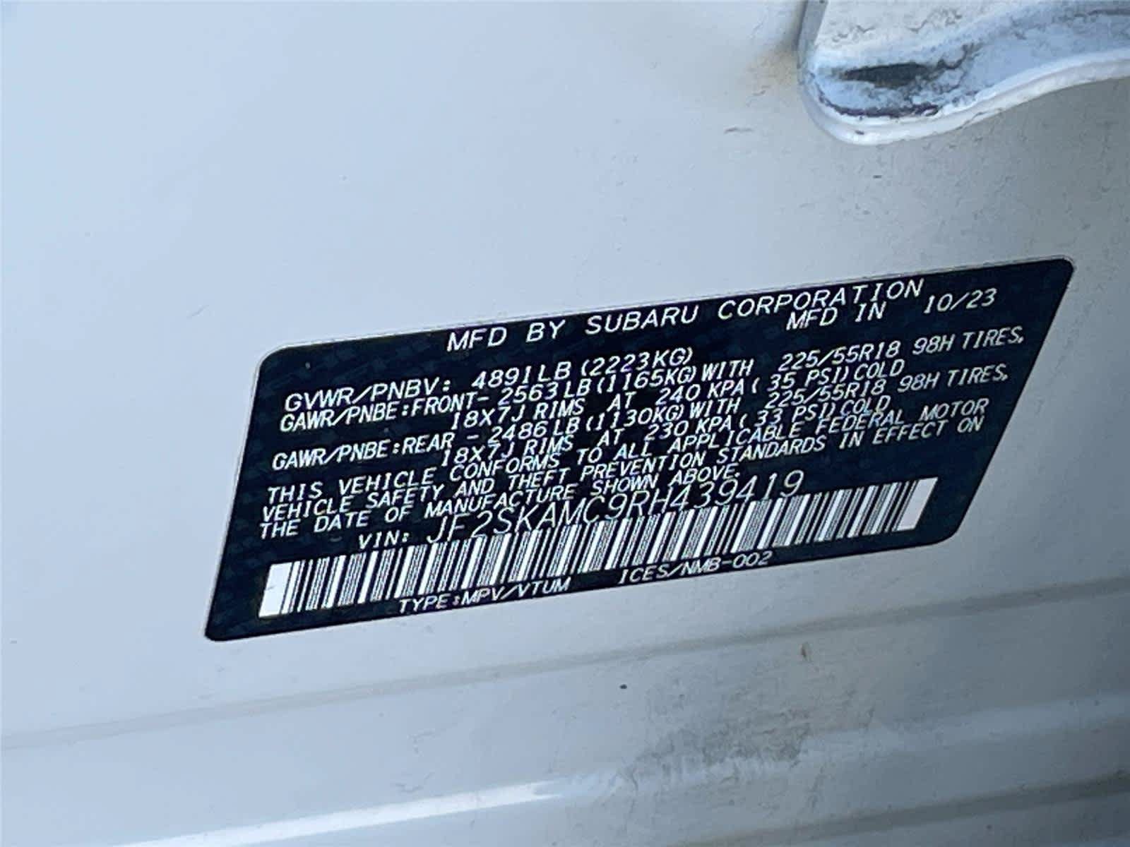 Used 2024 Subaru Forester Touring AWD/4WD image 35