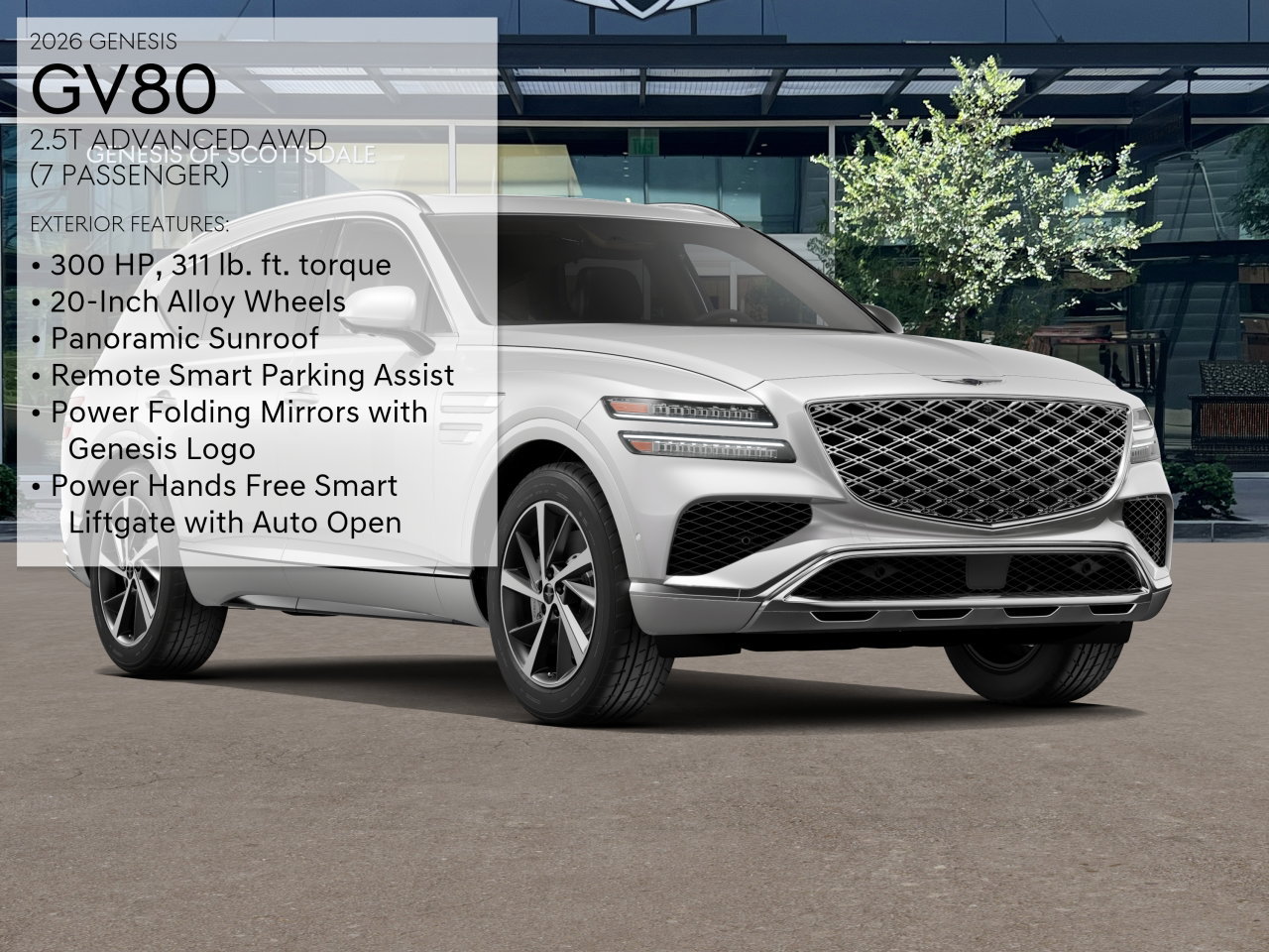 New 2026 Genesis GV80 2.5T Advanced AWD/4WD image 3