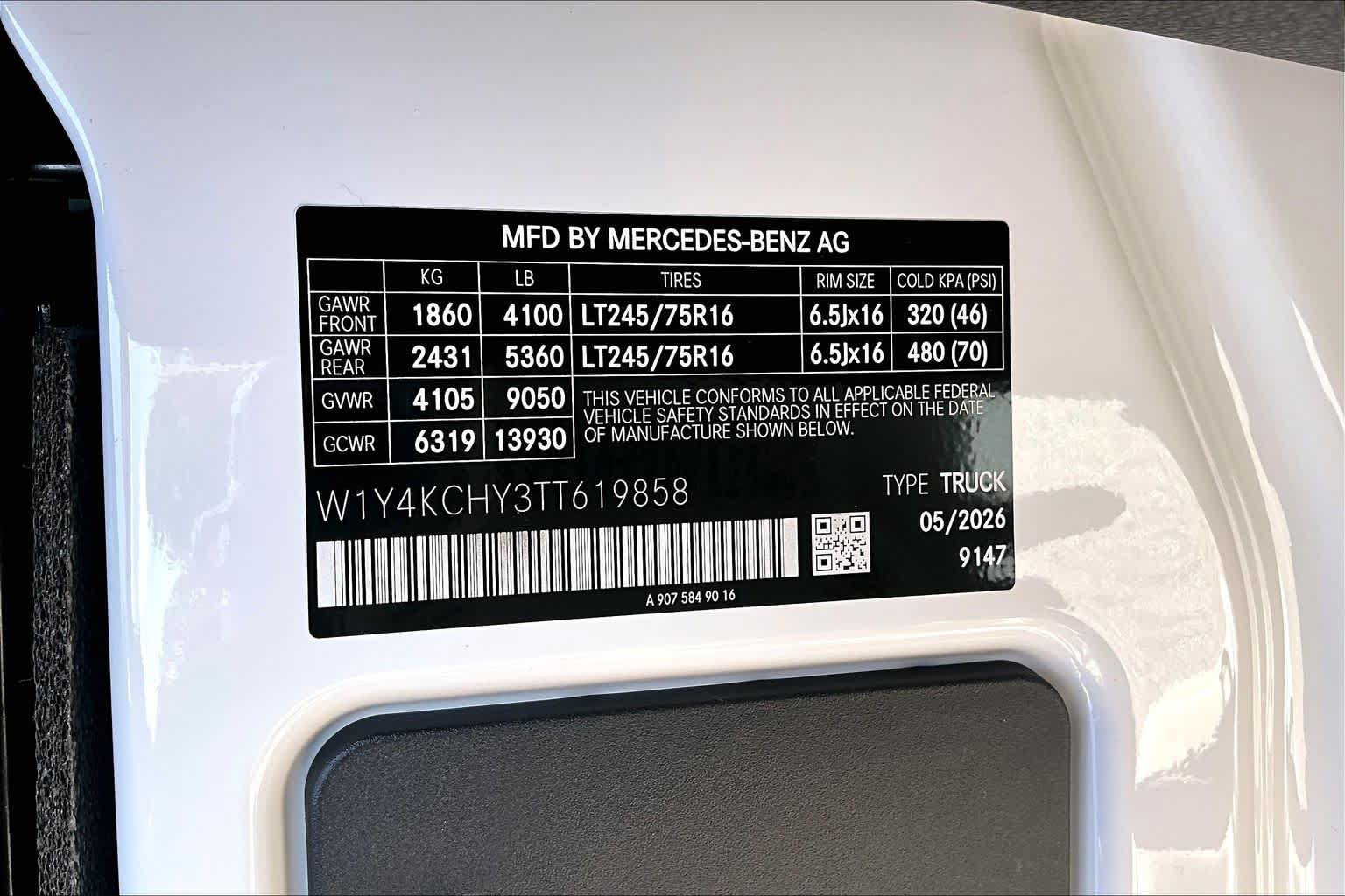 New 2026 Mercedes-Benz Sprinter 2500 image 18