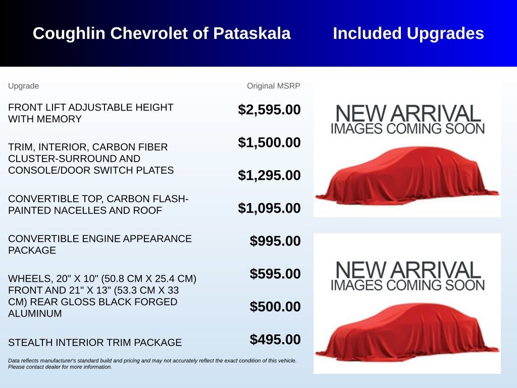 Used 2025 Chevrolet Corvette E-Ray AWD/4WD image 2
