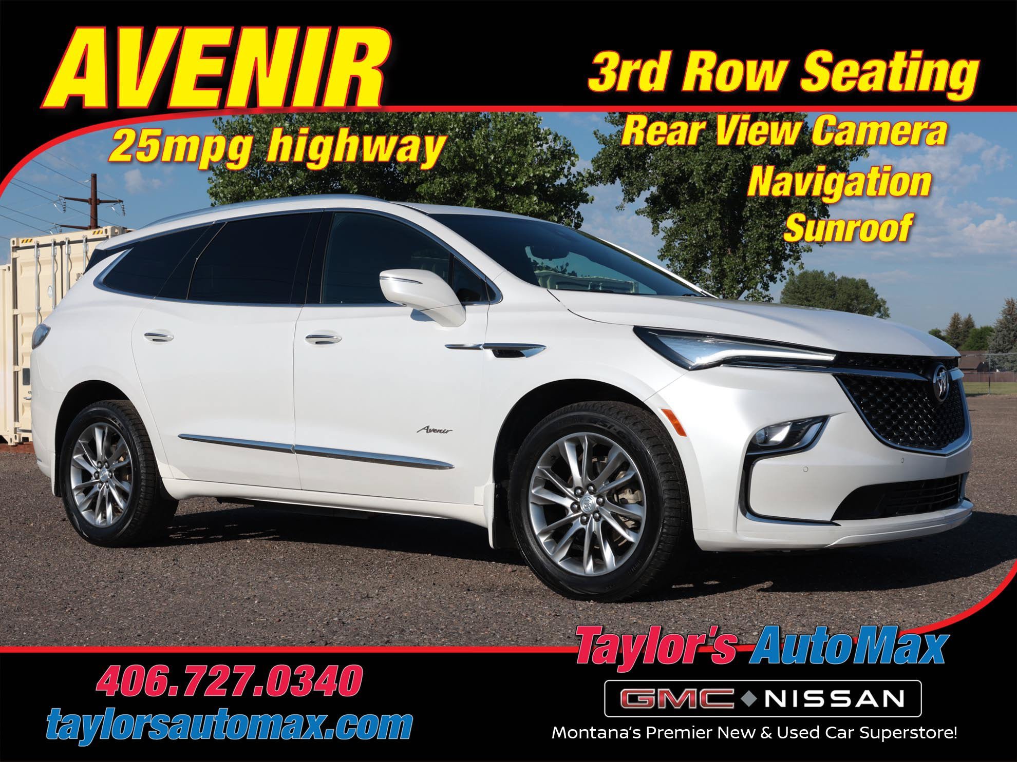 Used 2022 Buick Enclave Avenir w/ LPO, Floor Liner Package