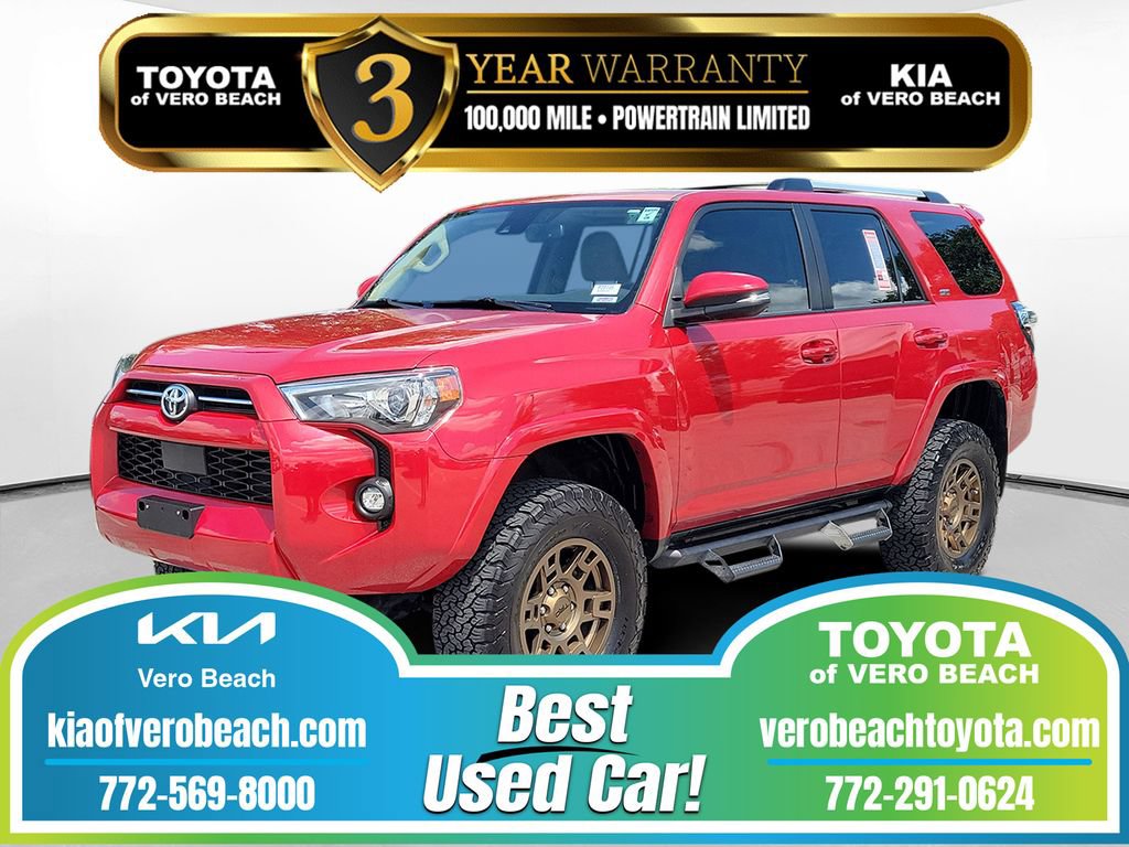 Used 2024 Toyota 4Runner SR5 Premium w/ Moonroof Package AWD/4WD 360° Tour