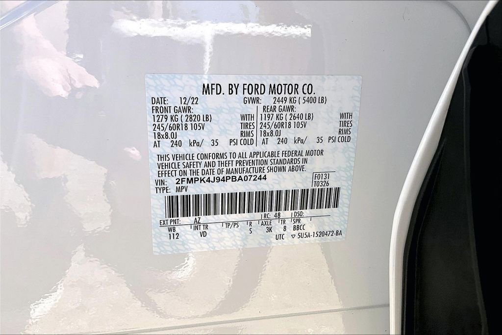 Certified 2023 Ford Edge SEL w/ Convenience Package AWD/4WD image 35