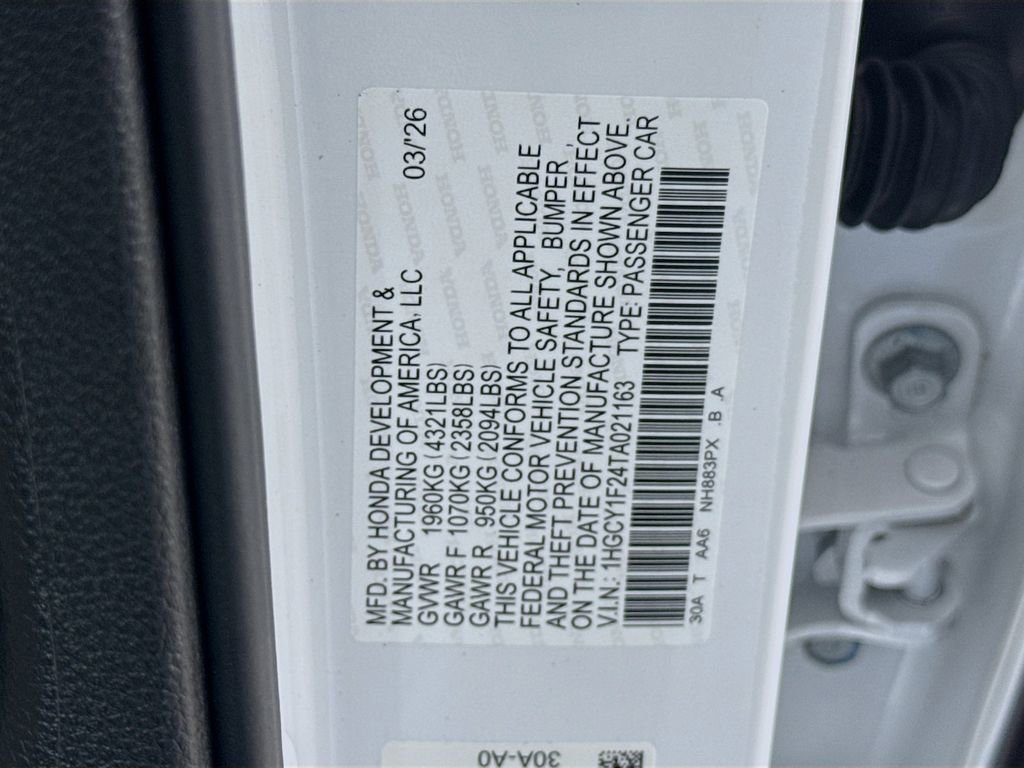 New 2026 Honda Accord LX image 30